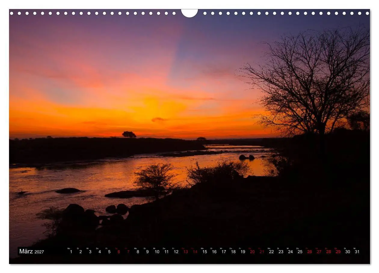 Bild: 9783569766969 | Tansania - Tierwanderung in der Serengeti (Wandkalender 2027 DIN A3...