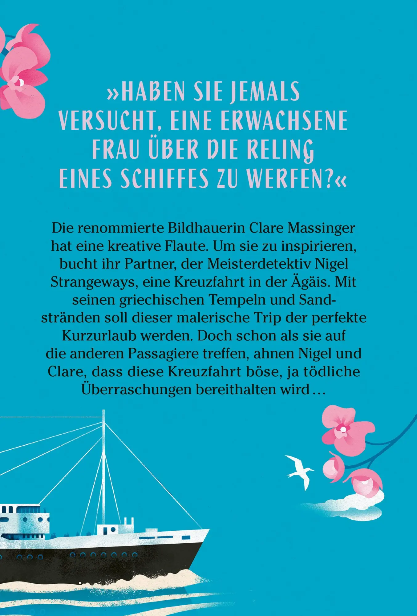 Rückseite: 9783608986969 | Mord auf der Kreuzfahrt | Kriminalroman | Nicholas Blake | Buch | 2024