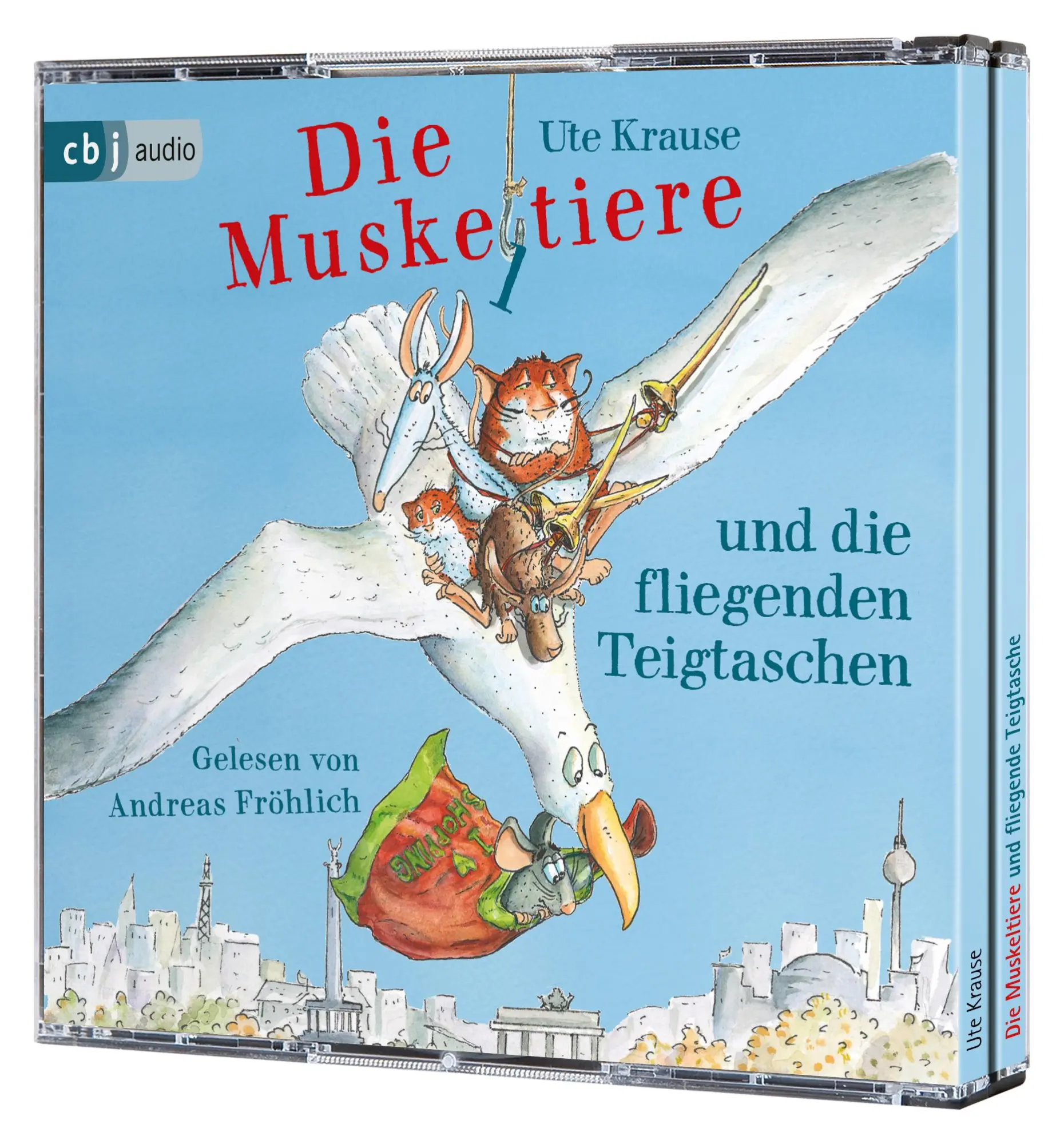 Cover: 9783837126969 | Die Muskeltiere und die Fliegenden Teigtaschen | Ute Krause | Audio-CD