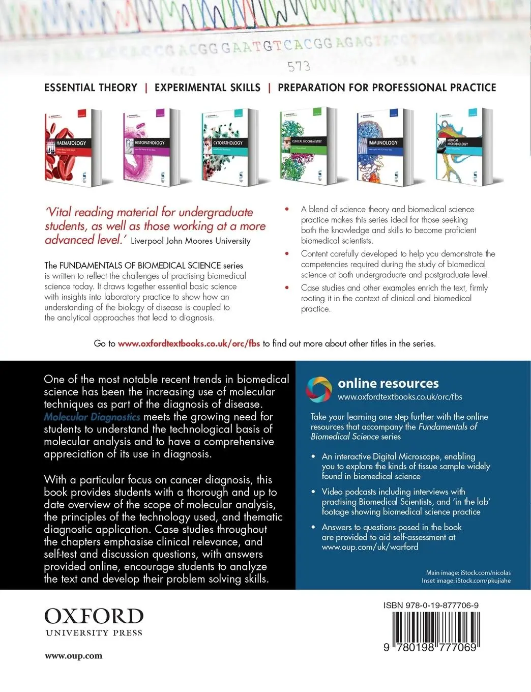 Rückseite: 9780198777069 | Molecular Diagnostics | Anthony Warford (u. a.) | Taschenbuch | 2019