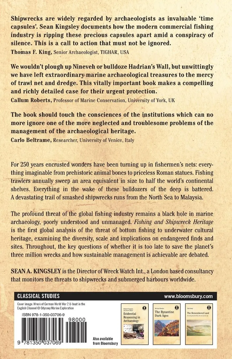 Rückseite: 9781350037069 | Fishing and Shipwreck Heritage | Marine Archaeology's Greatest Threat?