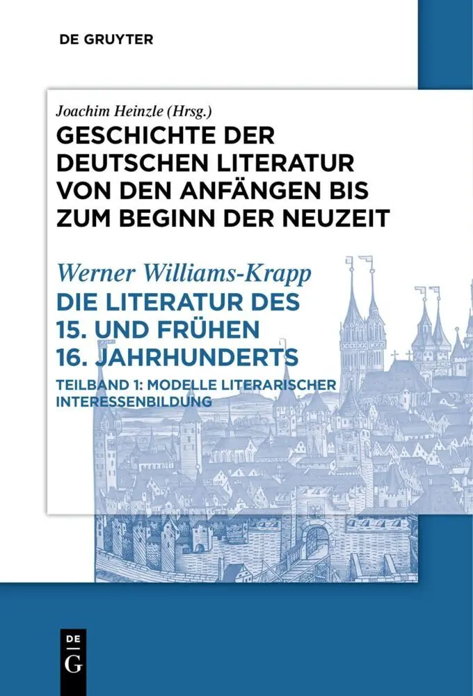 Cover: 9783484107069 | Die Literatur des 15. und frühen 16. Jahrhunderts.Tl.2 | Buch | XI