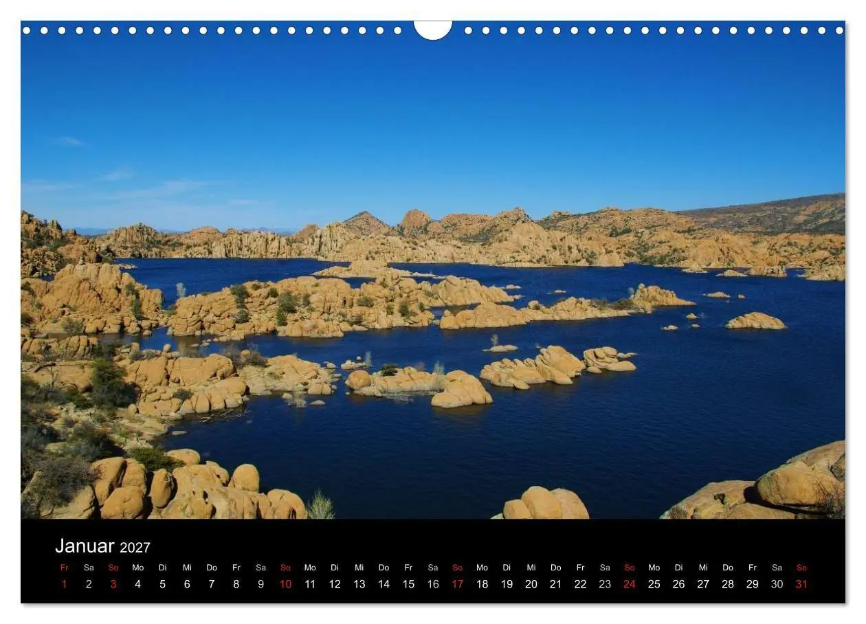 Bild: 9783594237069 | Wild beauty of Arizona (Wandkalender 2027 DIN A3 quer), CALVENDO...