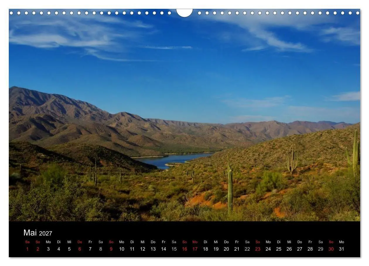 Bild: 9783594237069 | Wild beauty of Arizona (Wandkalender 2027 DIN A3 quer), CALVENDO...