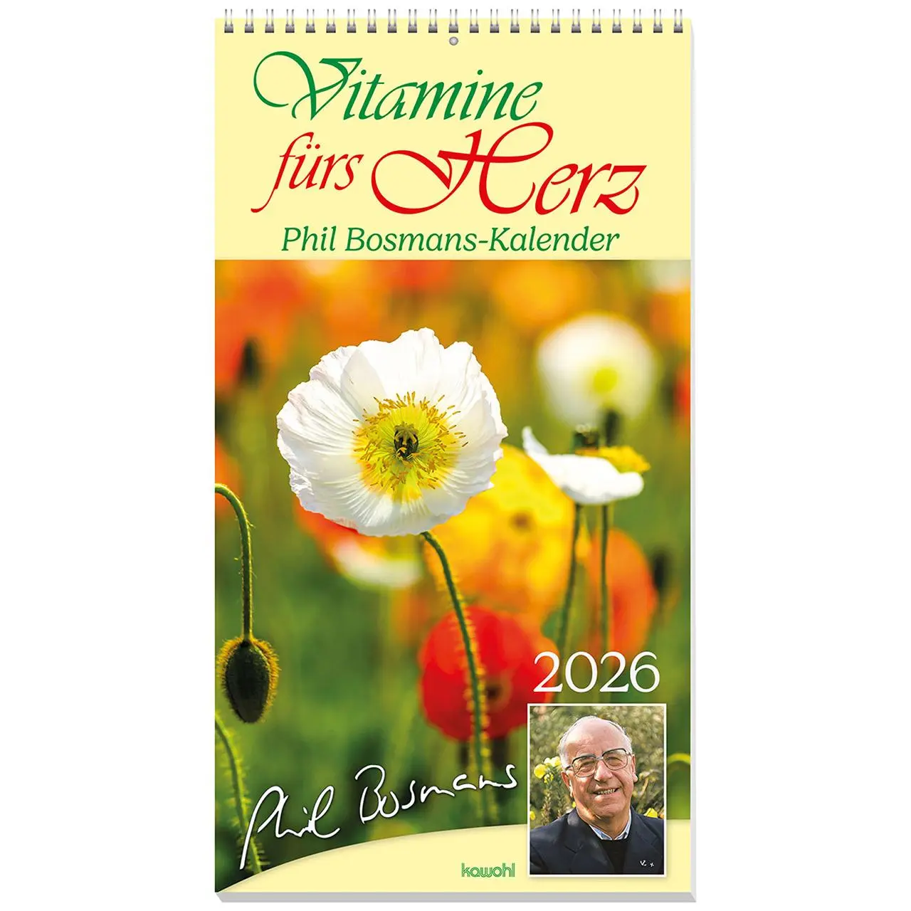 Cover: 9783754857069 | Vitamine fürs Herz 2026 | Phil-Bosmans-Kalender | Phil Bosmans | 14 S.