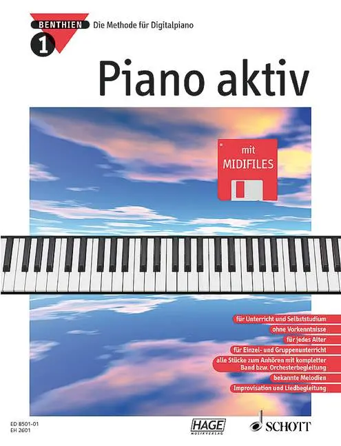 Cover: 9783795757069 | Piano aktiv | Die Methode für Digitalpiano. Band 1. Klavier. | Buch