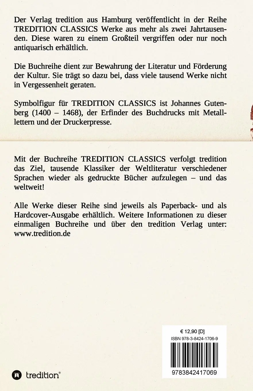 Rückseite: 9783842417069 | Plattdeutsche lyrische Gedichte | Johann Meyer | Taschenbuch | 208 S.