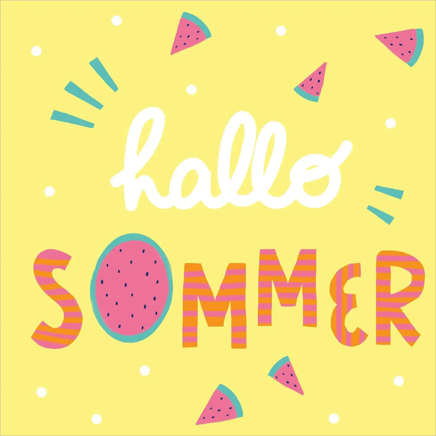 Bild: 9783845867069 | I Love Summer - Hallo Sommer | Über 700 Diamantsticker | Markiewicz