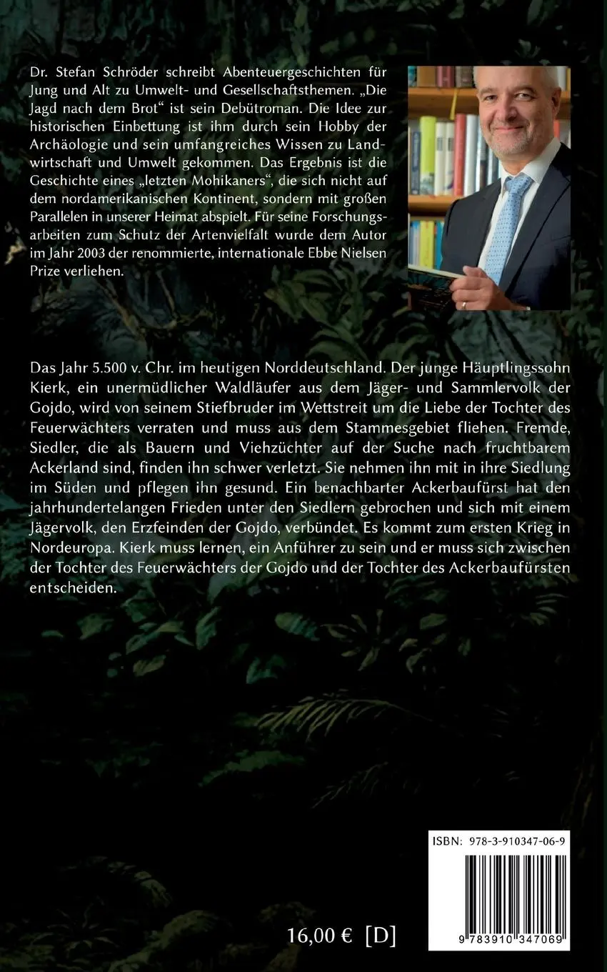 Rückseite: 9783910347069 | Die Jagd nach dem Brot | Stefan Schröder | Taschenbuch | 260 S. | 2022
