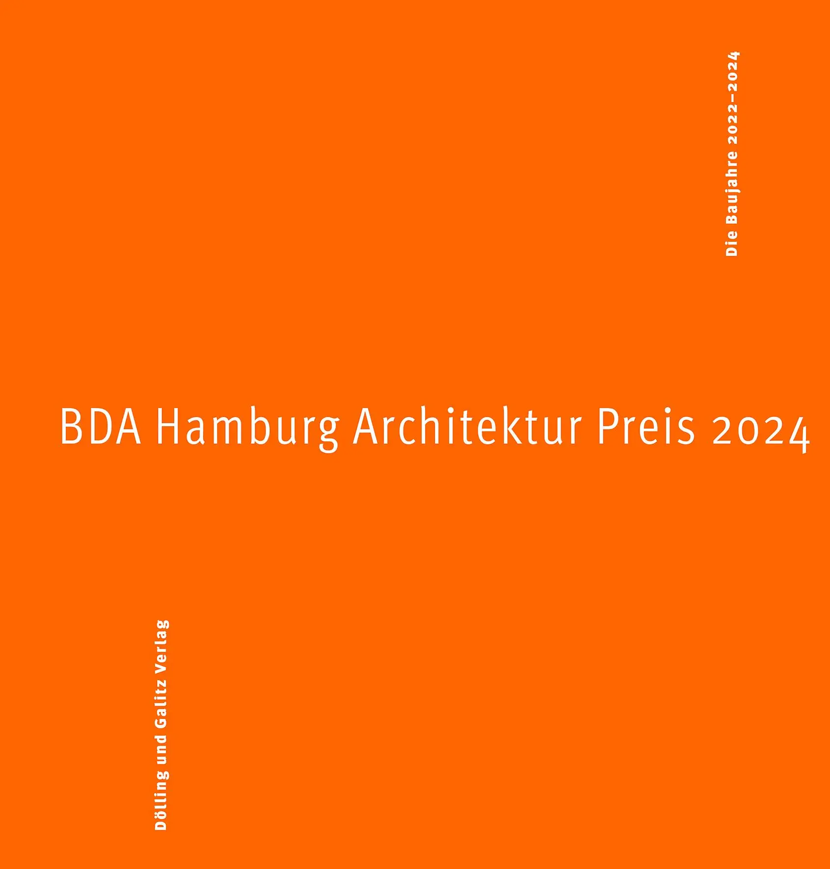 Cover: 9783960607069 | BDA Hamburg Architektur Preis 2024 | Die Baujahre 2022-2024 | Hamburg