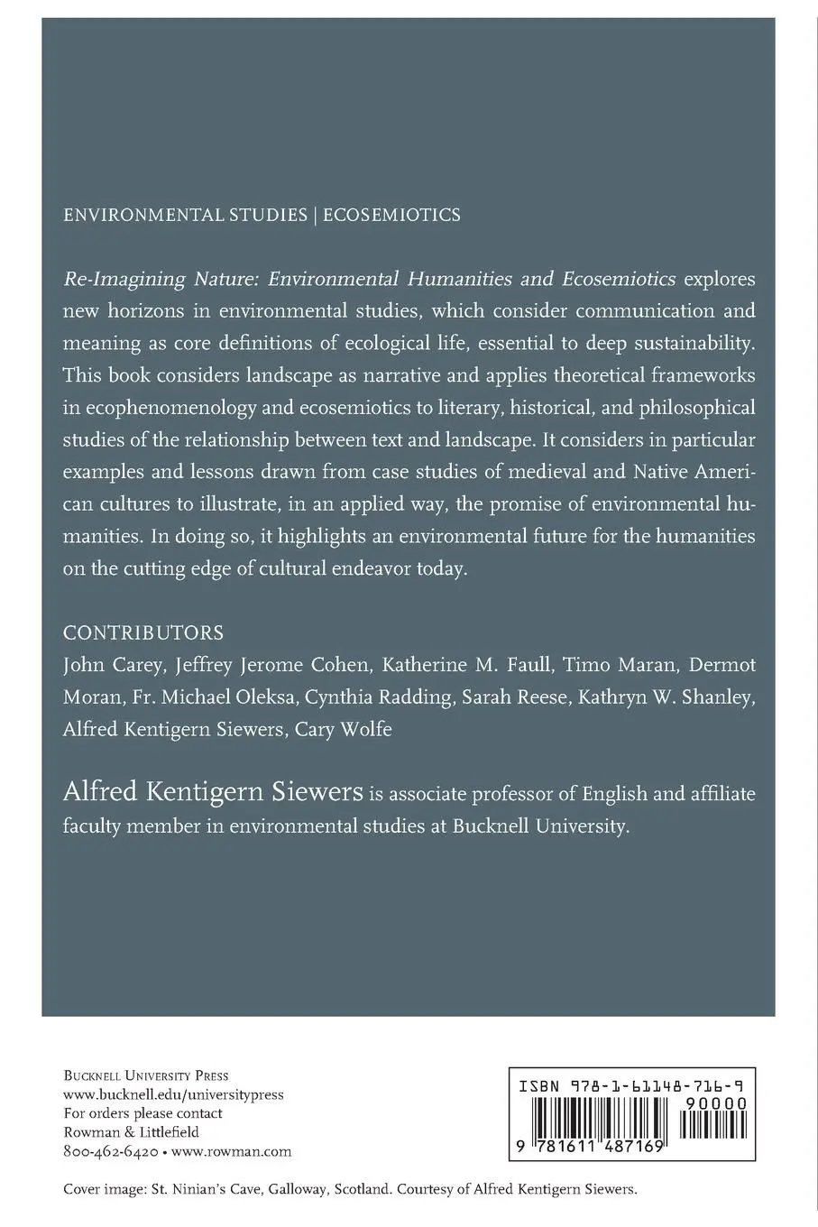 Rückseite: 9781611487169 | Re-Imagining Nature | Environmental Humanities and Ecosemiotics | Buch