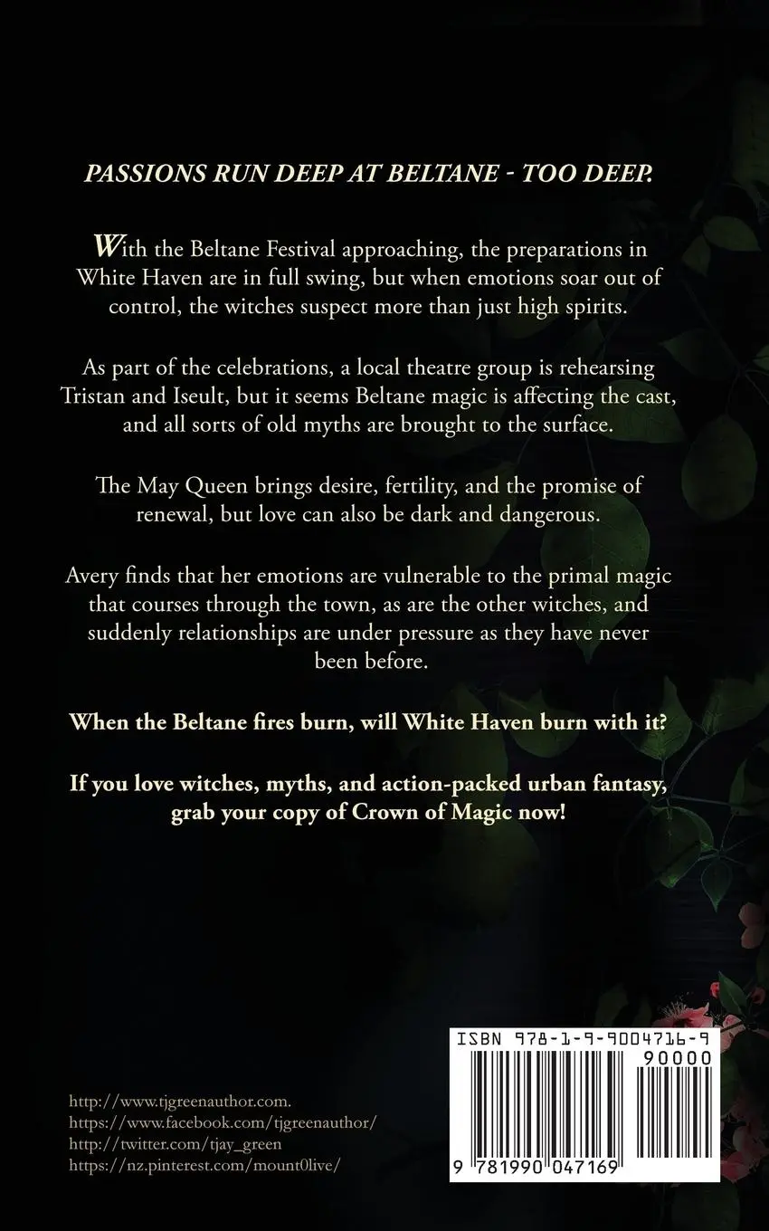 Rückseite: 9781990047169 | Crown of Magic | Paranormal Witch Mysteries | T J Green | Taschenbuch