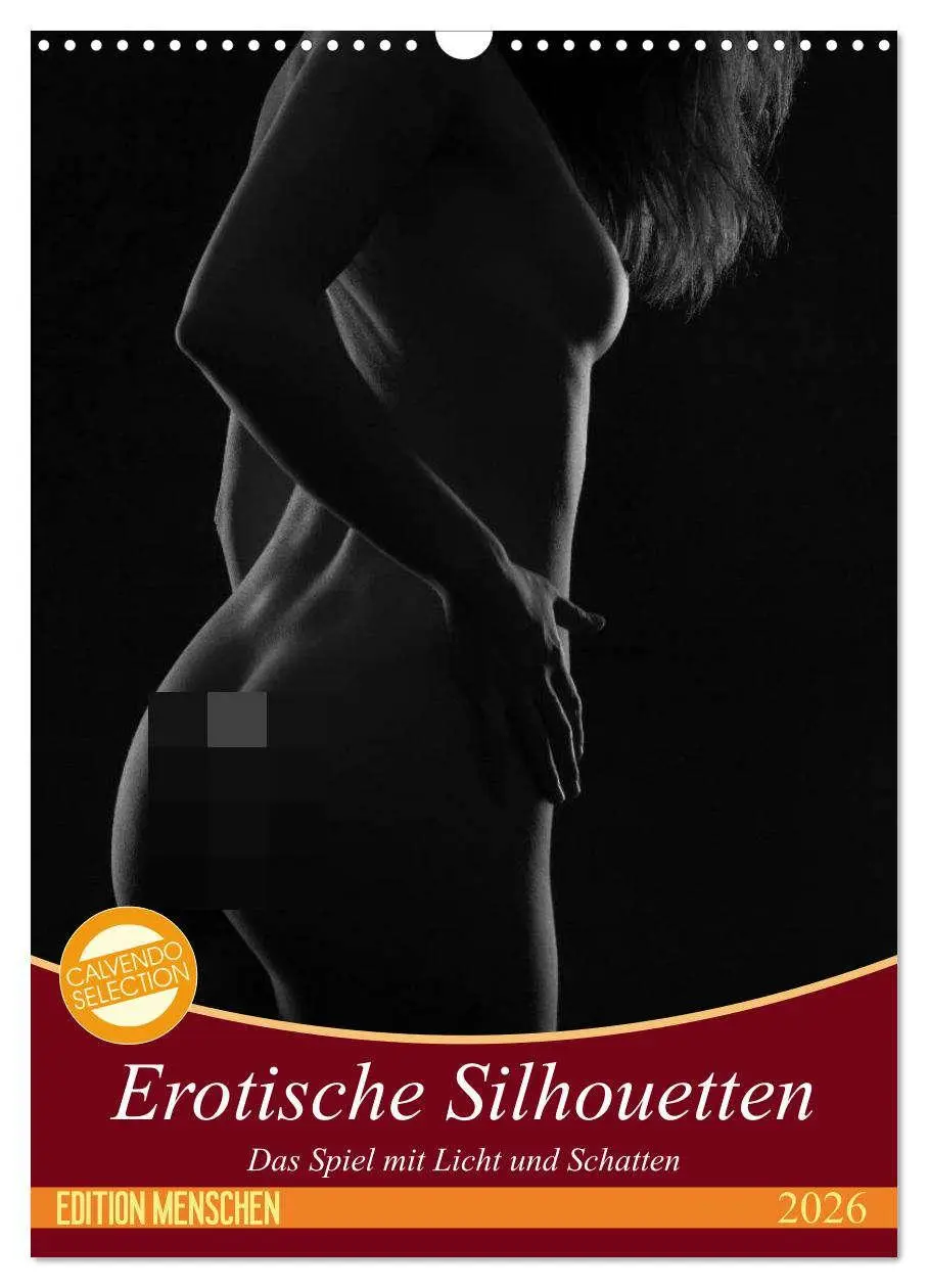 Cover: 9783516487169 | Erotische Silhouetten (Wandkalender 2026 DIN A3 hoch), CALVENDO...