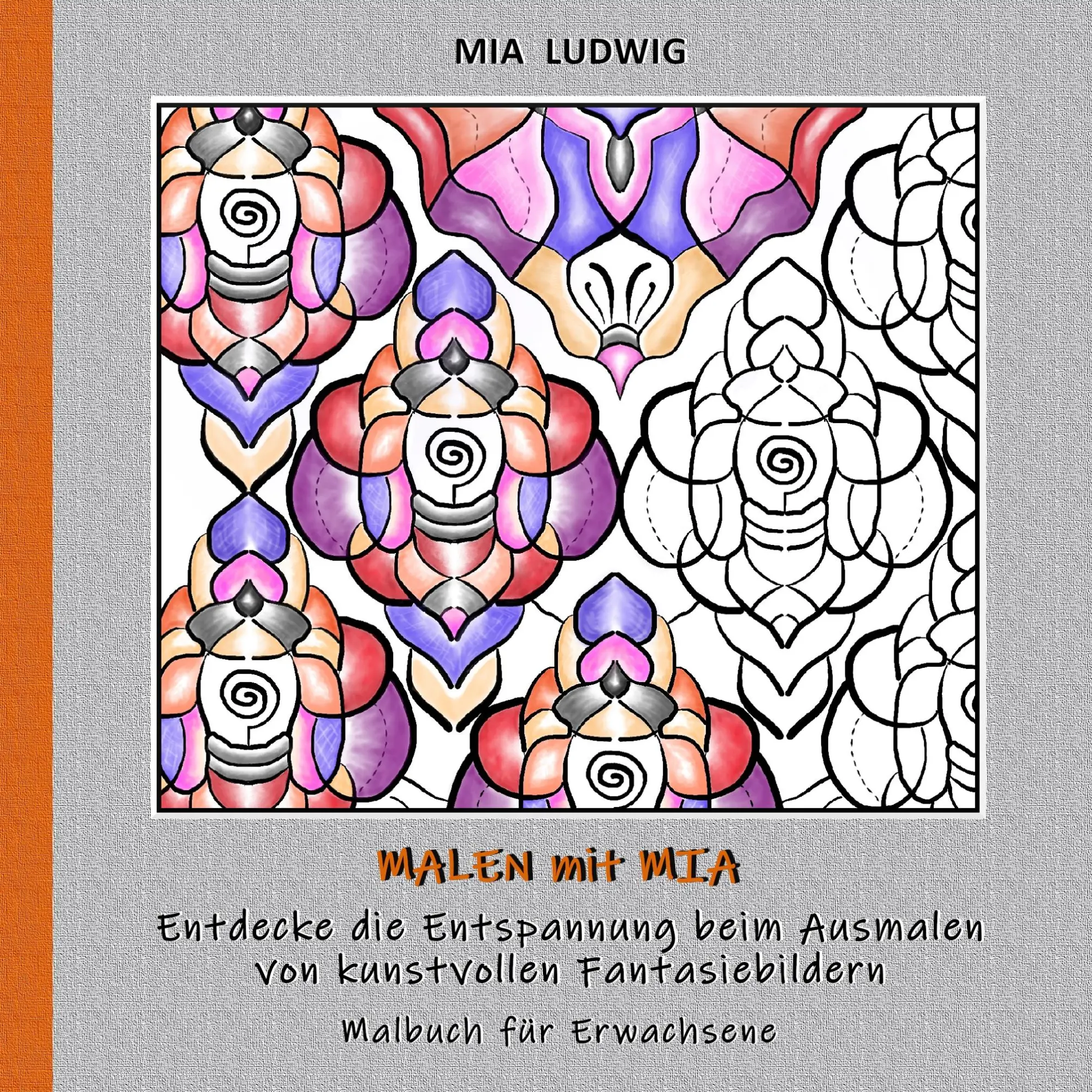 Malen mit Mia - Malbuch für Erwachsene 002001