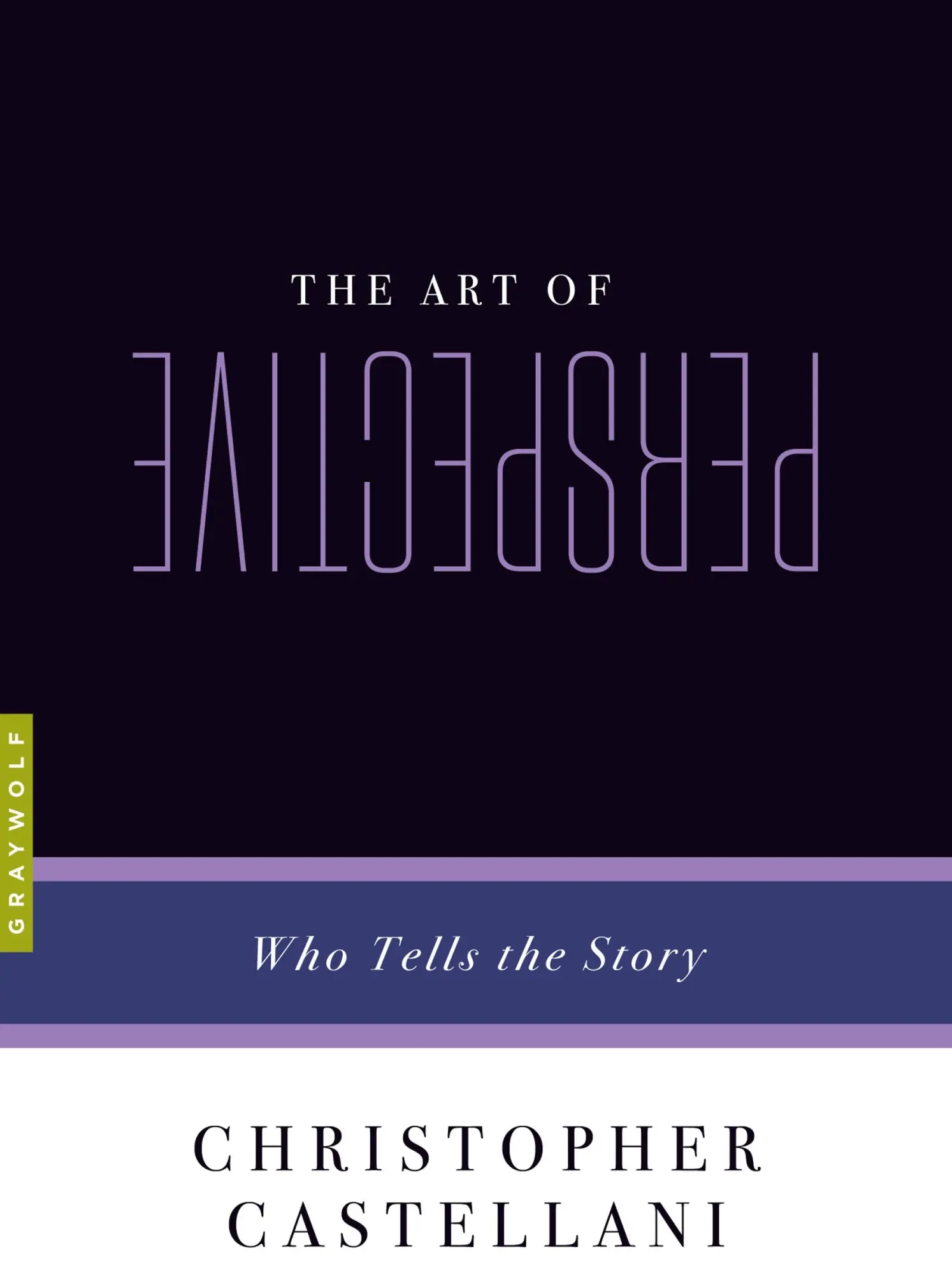 Cover: 9781555977269 | The Art of Perspective | Who Tells the Story | Christopher Castellani