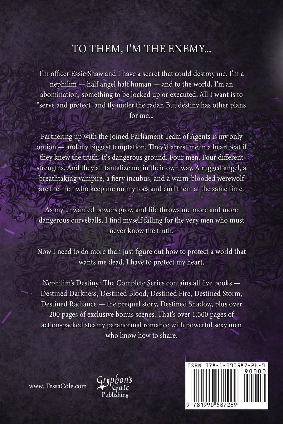 Rückseite: 9781990587269 | Nephilim's Destiny | The Complete Series | Tessa Cole | Taschenbuch
