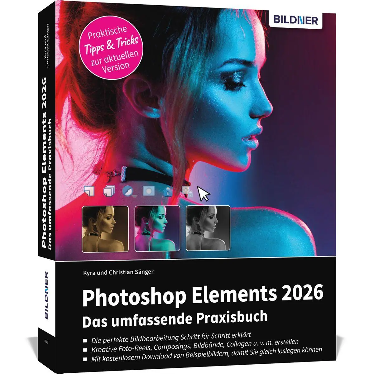 Cover: 9783832807269 | Photoshop Elements 2026 - Das umfangreiche Praxisbuch | Sänger (u. a.)