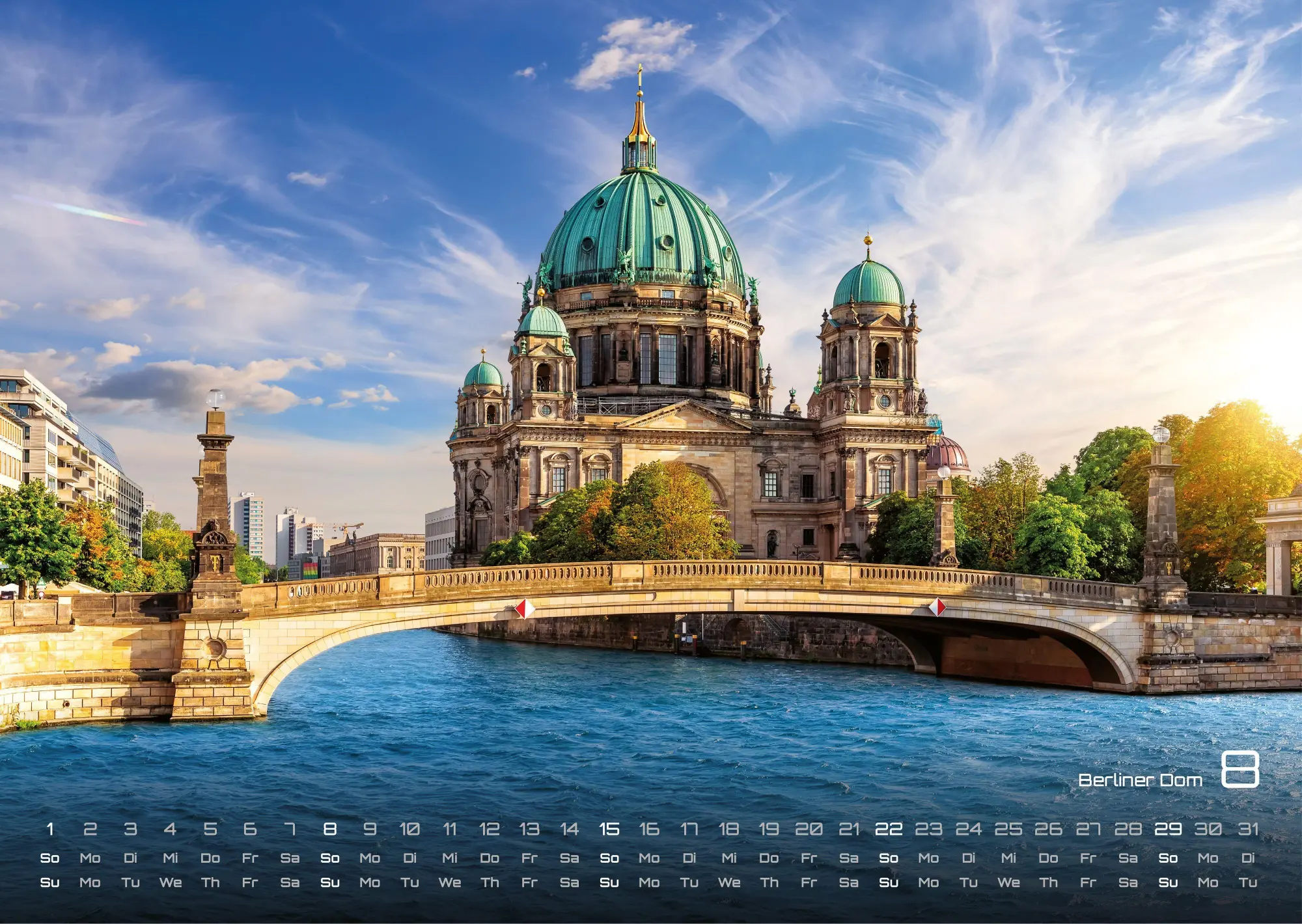 Bild: 9783986737269 | Berlin - Zwischen Spree und Skyline - 2027 - Kalender DIN A3 | de