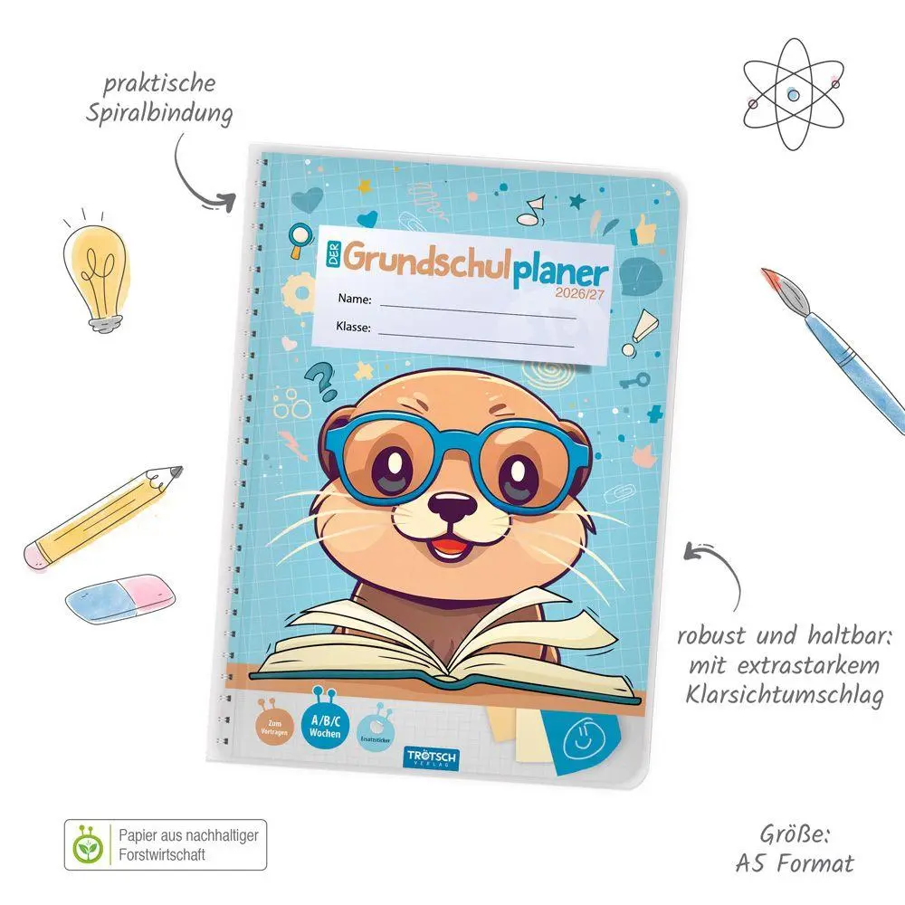 Bild: 9783988027269 | TRÖTSCH - Grundschulplaner So Sweet 26/27 | KG | Kalender | 128 S.