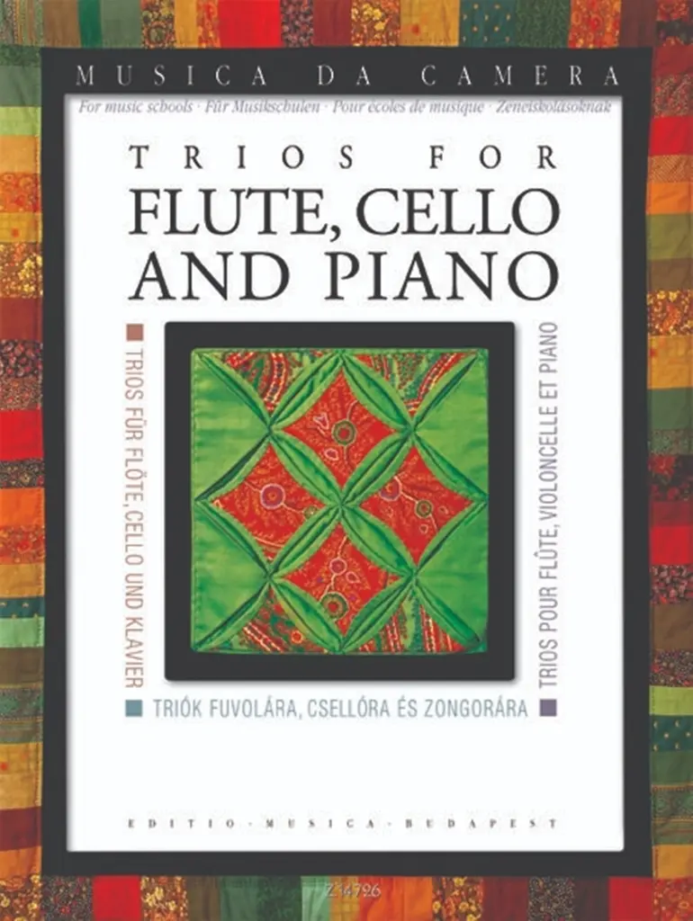 Cover: 9790080147269 | Trios für Flöte, Violoncello und Klavier Stimmen | Buch | 2011