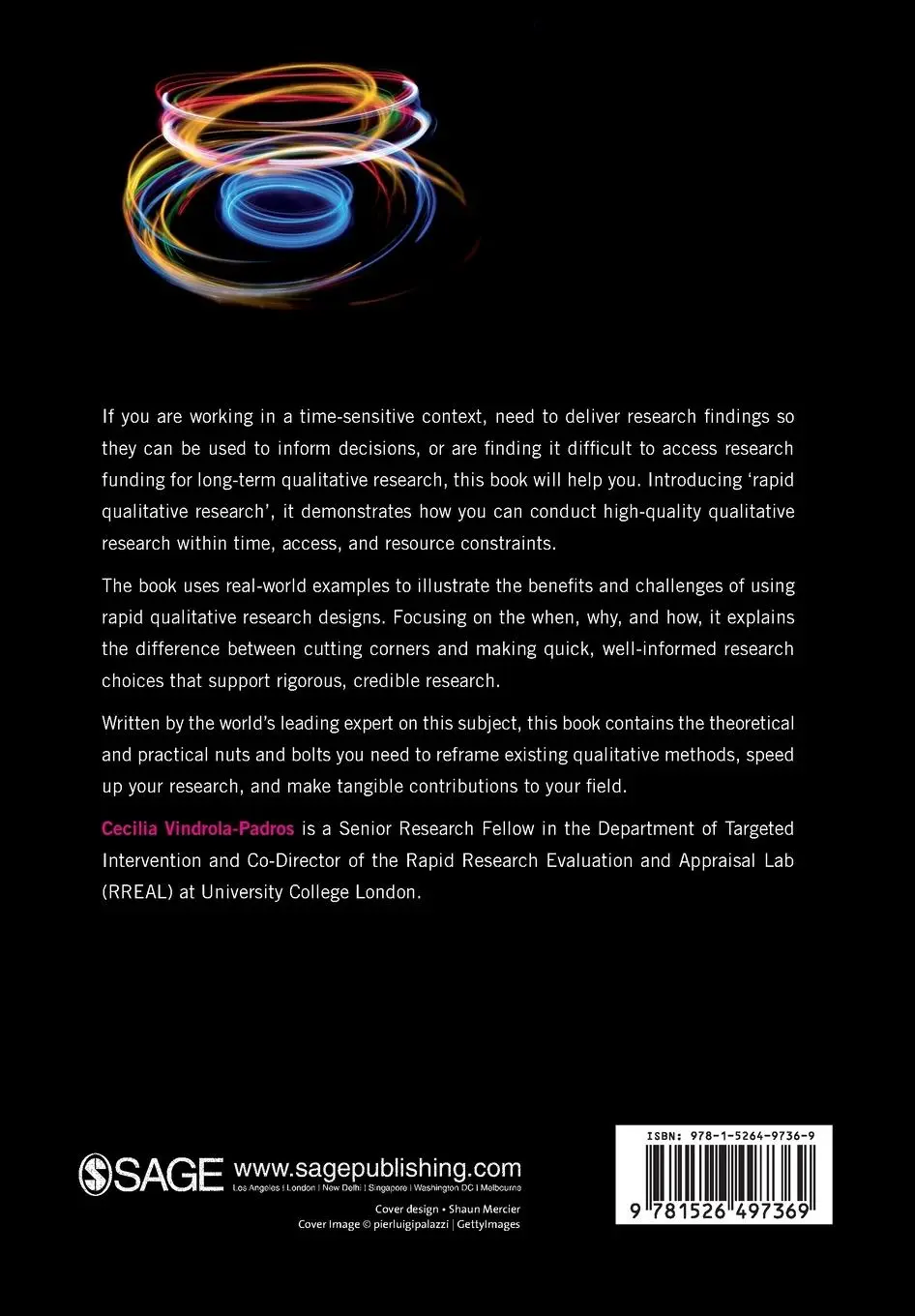 Rückseite: 9781526497369 | Doing Rapid Qualitative Research | Cecilia Vindrola-Padros | Buch