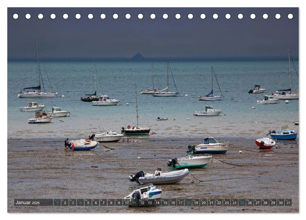 Bild: 9783516157369 | Farben der Bretagne (Tischkalender 2026 DIN A5 quer), CALVENDO...