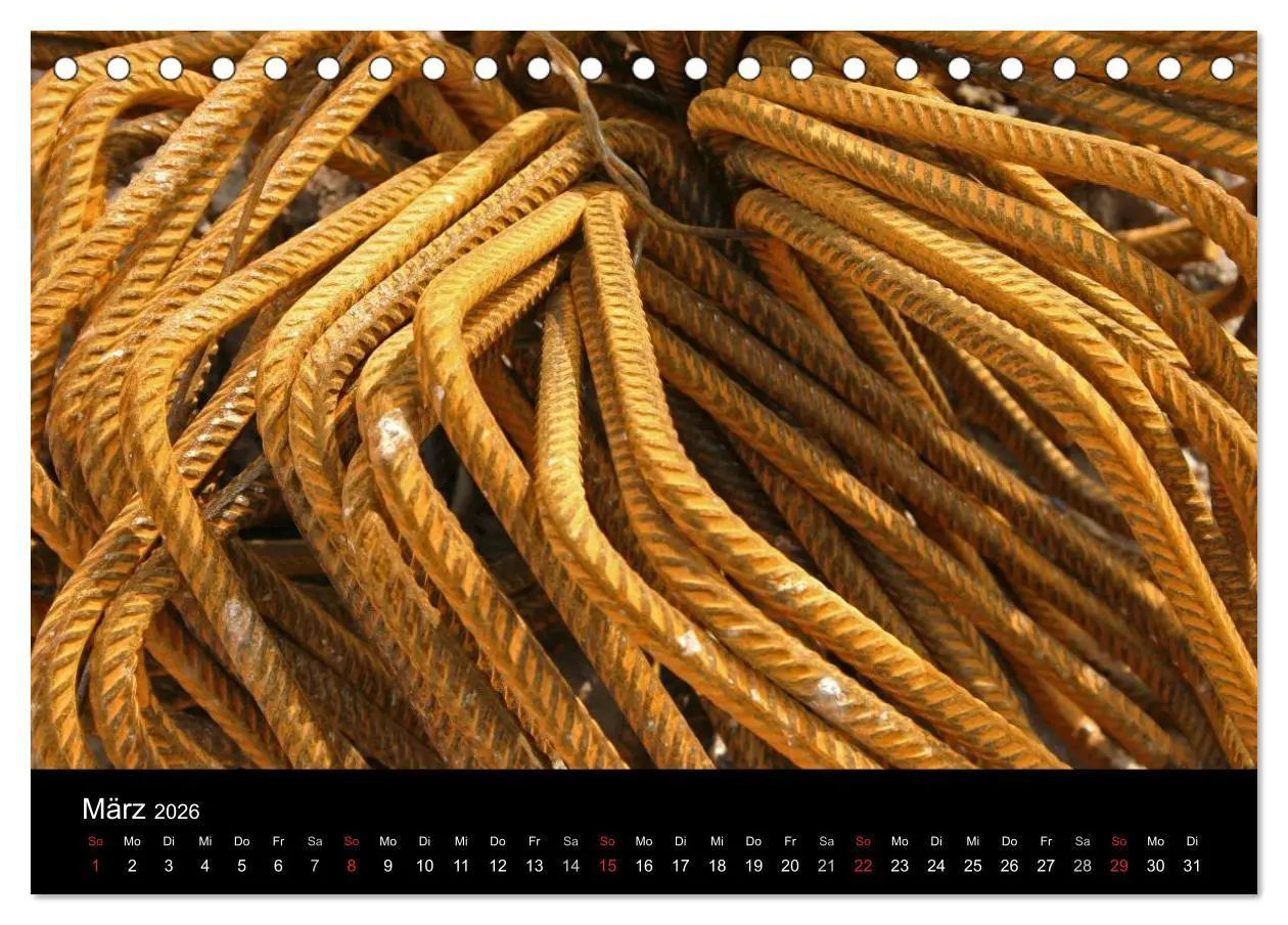 Bild: 9783516227369 | Baustellen (Tischkalender 2026 DIN A5 quer), CALVENDO Monatskalender