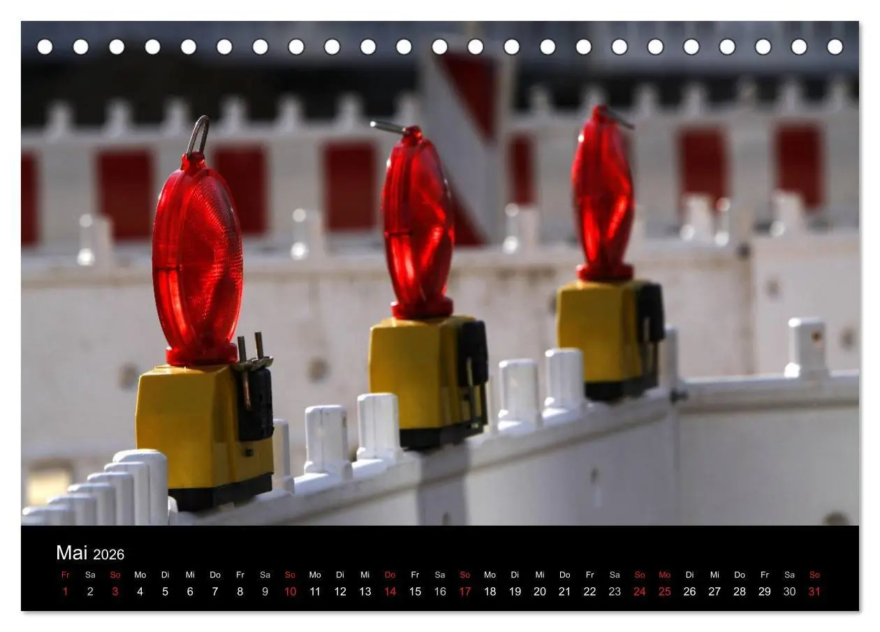 Bild: 9783516227369 | Baustellen (Tischkalender 2026 DIN A5 quer), CALVENDO Monatskalender