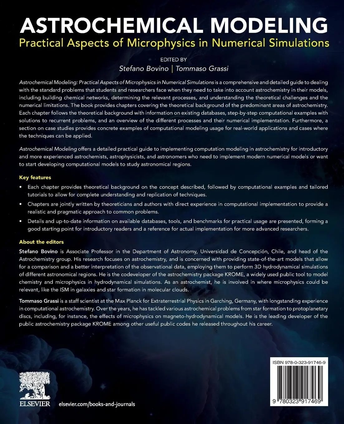 Rückseite: 9780323917469 | Astrochemical Modeling | Stefano Bovino (u. a.) | Taschenbuch | 2023