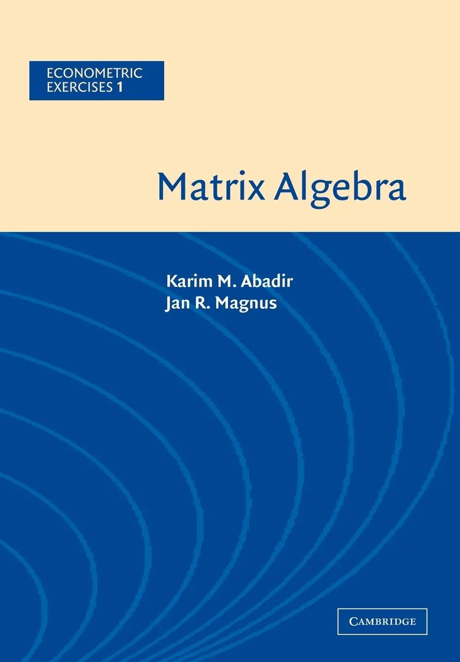 Cover: 9780521537469 | Matrix Algebra | Karim M. Abadir (u. a.) | Taschenbuch | Englisch