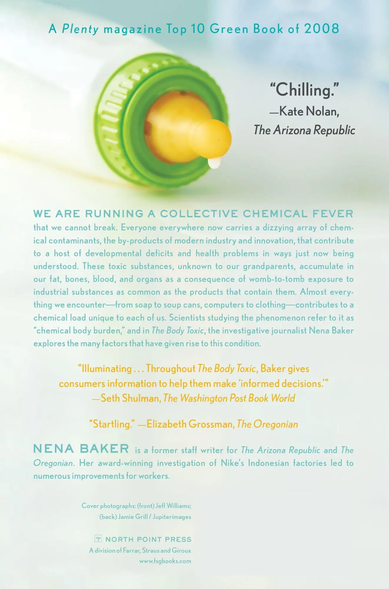 Rückseite: 9780865477469 | The Body Toxic | Nena Baker | Taschenbuch | Kartoniert / Broschiert