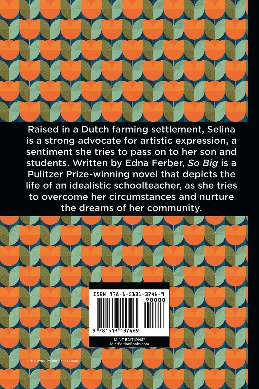 Rückseite: 9781513137469 | So Big | Large Print Edition | Edna Ferber | Taschenbuch | Englisch