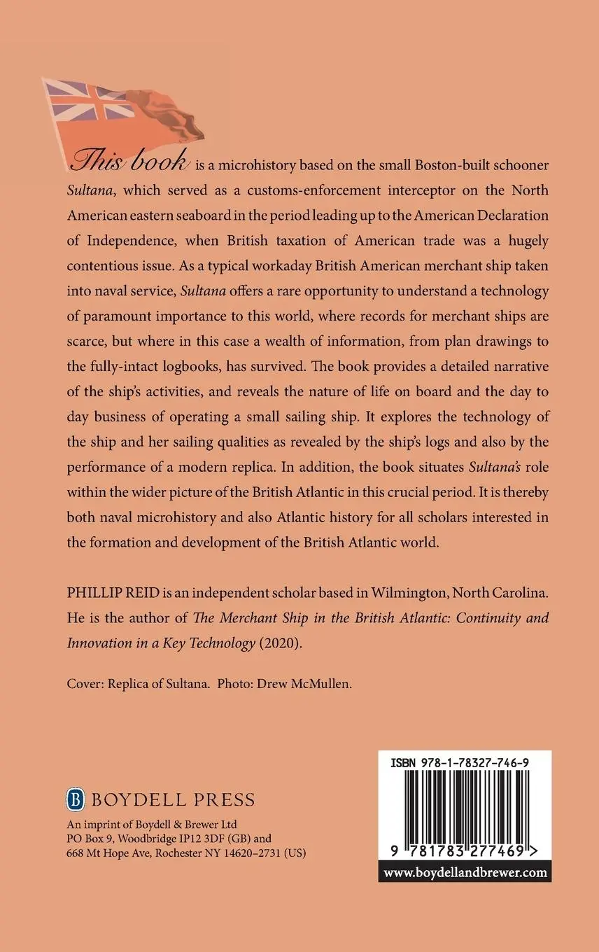 Rückseite: 9781783277469 | A Boston Schooner in the Royal Navy, 1768-1772 | Phillip Reid | Buch