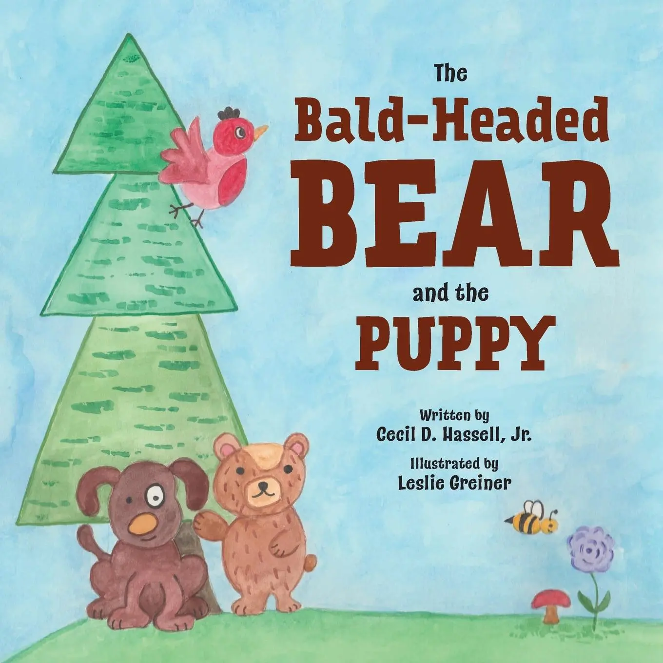 Cover: 9781960007469 | The Bald-Headed Bear and the Puppy | Cecil D. Hassell | Taschenbuch