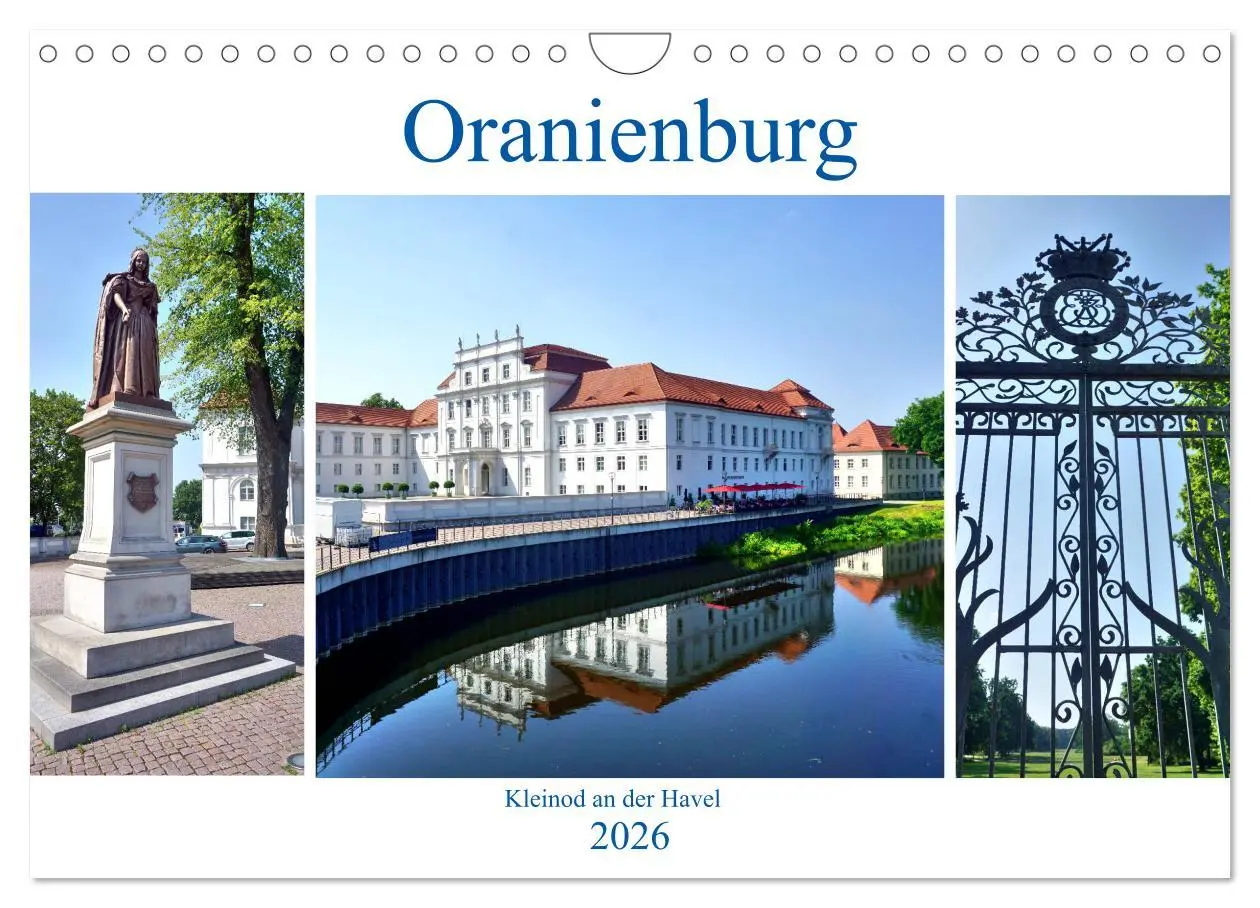 Cover: 9783457747469 | Oranienburg - Kleinod an der Havel (Wandkalender 2026 DIN A4 quer),...