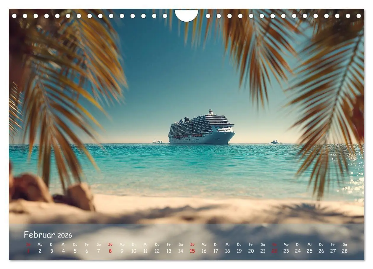 Bild: 9783516697469 | Kreuzfahrtschiffe Kalender - Kreuzfahrten und Giganten der Meere...
