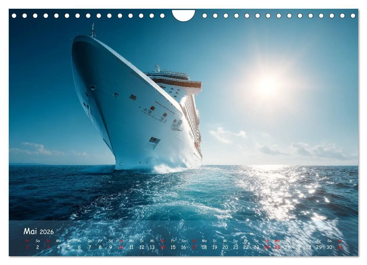 Bild: 9783516697469 | Kreuzfahrtschiffe Kalender - Kreuzfahrten und Giganten der Meere...