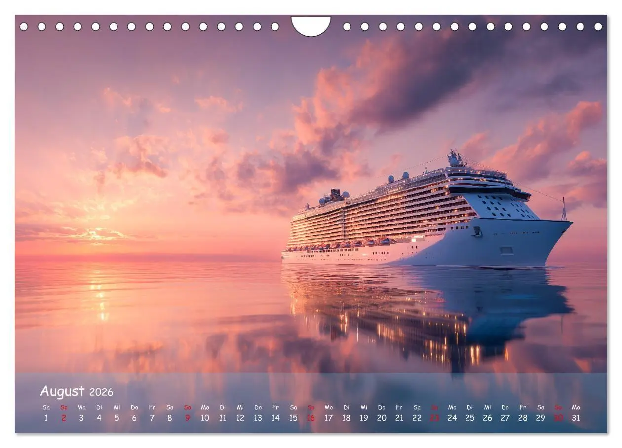 Bild: 9783516697469 | Kreuzfahrtschiffe Kalender - Kreuzfahrten und Giganten der Meere...