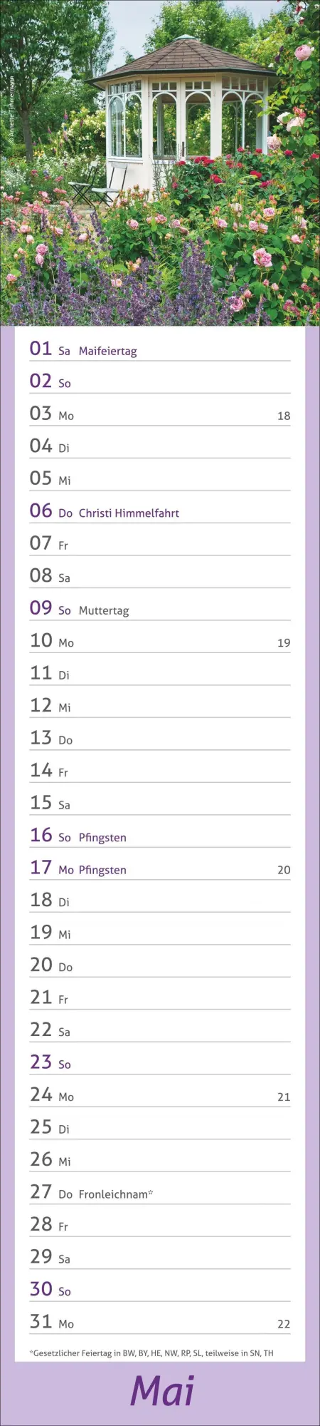 Bild: 9783756417469 | times&amp;more Garten Langplaner 2027 | Kalender | Spiralbindung | 13 S.