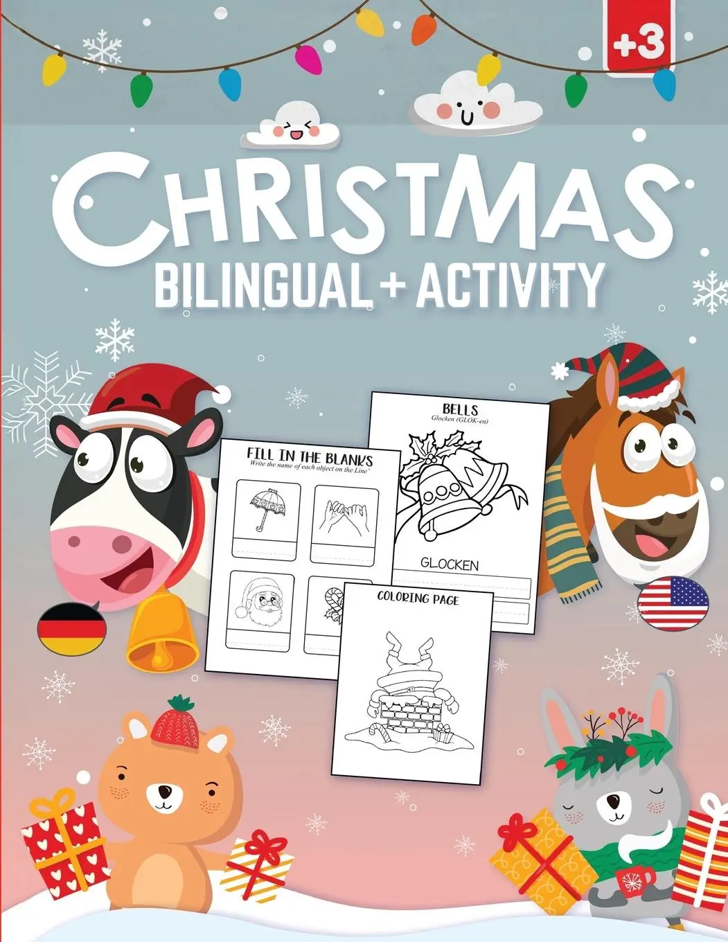 Cover: 9798991777469 | Christmas Bilingual + Activity | Wintersberger | Taschenbuch | 2024