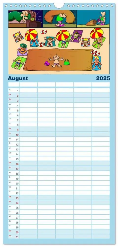 Bild: 9783457117569 | Familienplaner 2025 - Trumix Cartoons - Dumm gelaufen mit 5 Spalten...