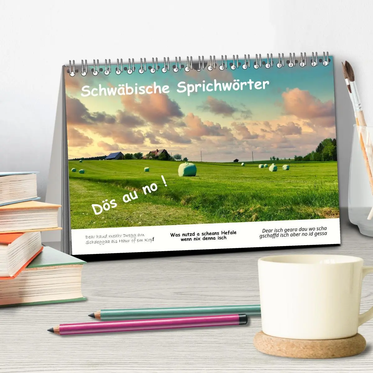 Bild: 9783457287569 | 03 Schwäbische Sprichwörter - Dös au no! (Tischkalender 2026 DIN A5...