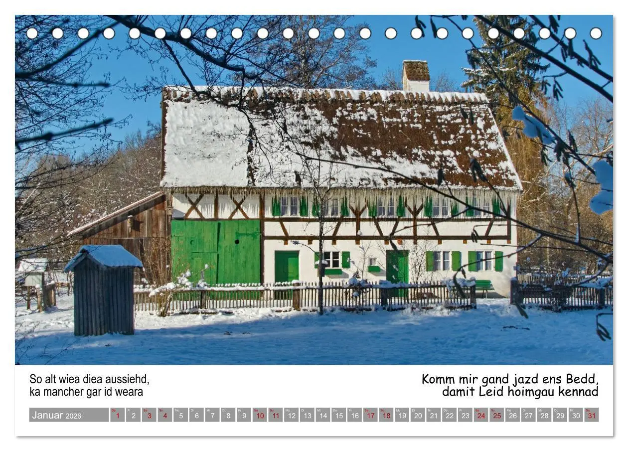 Bild: 9783457287569 | 03 Schwäbische Sprichwörter - Dös au no! (Tischkalender 2026 DIN A5...