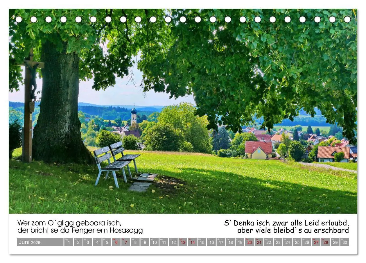 Bild: 9783457287569 | 03 Schwäbische Sprichwörter - Dös au no! (Tischkalender 2026 DIN A5...