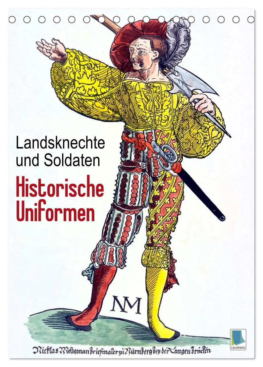 Cover: 9783516447569 | Landsknechte und Soldaten: Historische Uniformen (Tischkalender...