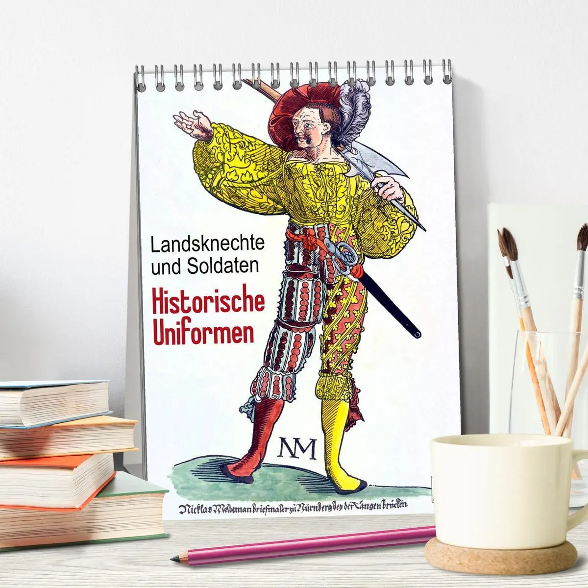 Bild: 9783516447569 | Landsknechte und Soldaten: Historische Uniformen (Tischkalender...