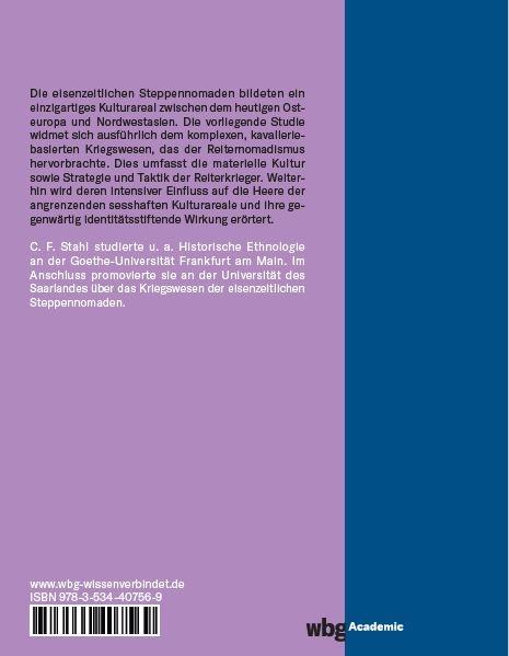 Rückseite: 9783534407569 | Kriegswesen und Kultur der eurasischen Steppennomaden der Eisenzeit