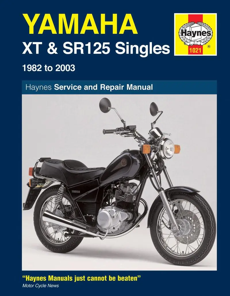 Cover: 9781844257669 | Yamaha XT &amp; SR125 (82 - 03) Haynes Repair Manual | 1982 to 2003 | Buch