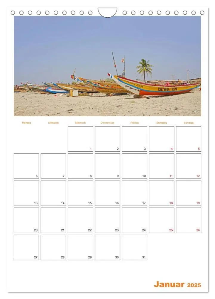 Bild: 9783435947669 | Gambia und Senegal erleben (Wandkalender 2025 DIN A4 hoch),...