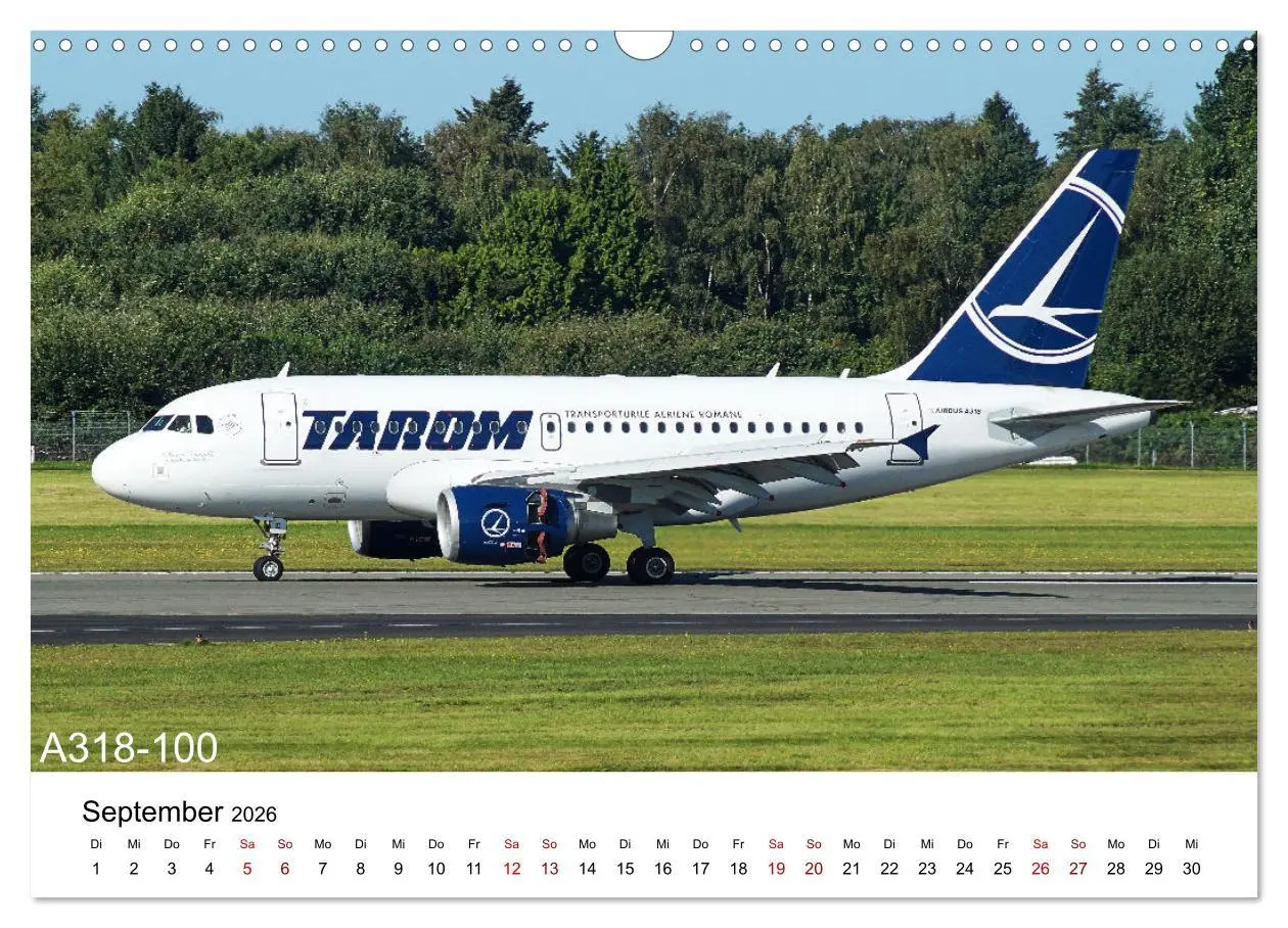 Bild: 9783457587669 | Flugzeuge von Airbus (Wandkalender 2026 DIN A3 quer), CALVENDO...